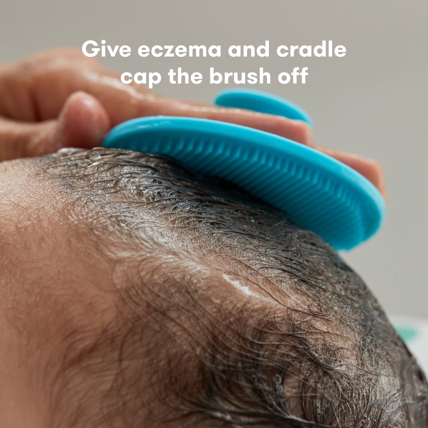 Dermafrida Skinsoother Exfoliating Scalp Scrubber for Cradle Cap, Eczema, and Dry Skin