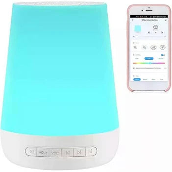 Smart Baby Sound Machine — App Control, 34 Sounds, 7-Color Night Light